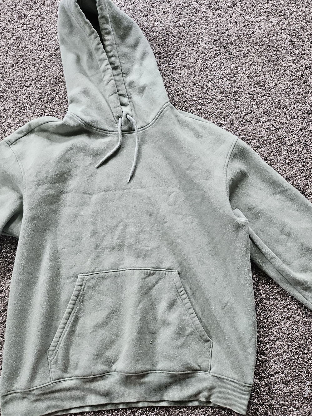 H&M Sage Green Hooded Sweatshirt